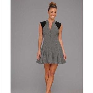 French Connection | Black White Shot Dress